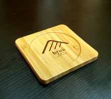 Load image into Gallery viewer, Bruu Bamboo Coaster (Square or Round)