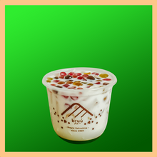 Load image into Gallery viewer, Honeydew Niu Niu Latte with Rainbow bubble
