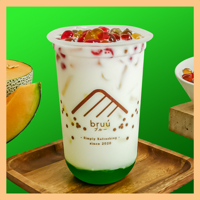 Brown sugar pearl with milk – Bruu Cafe